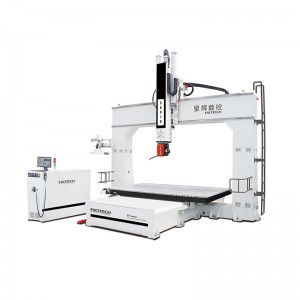 CNC E9 standard five-axis machining 3D engraving machine Five-axis linkage 3D surface processing excitech precision work1224/1530/2030