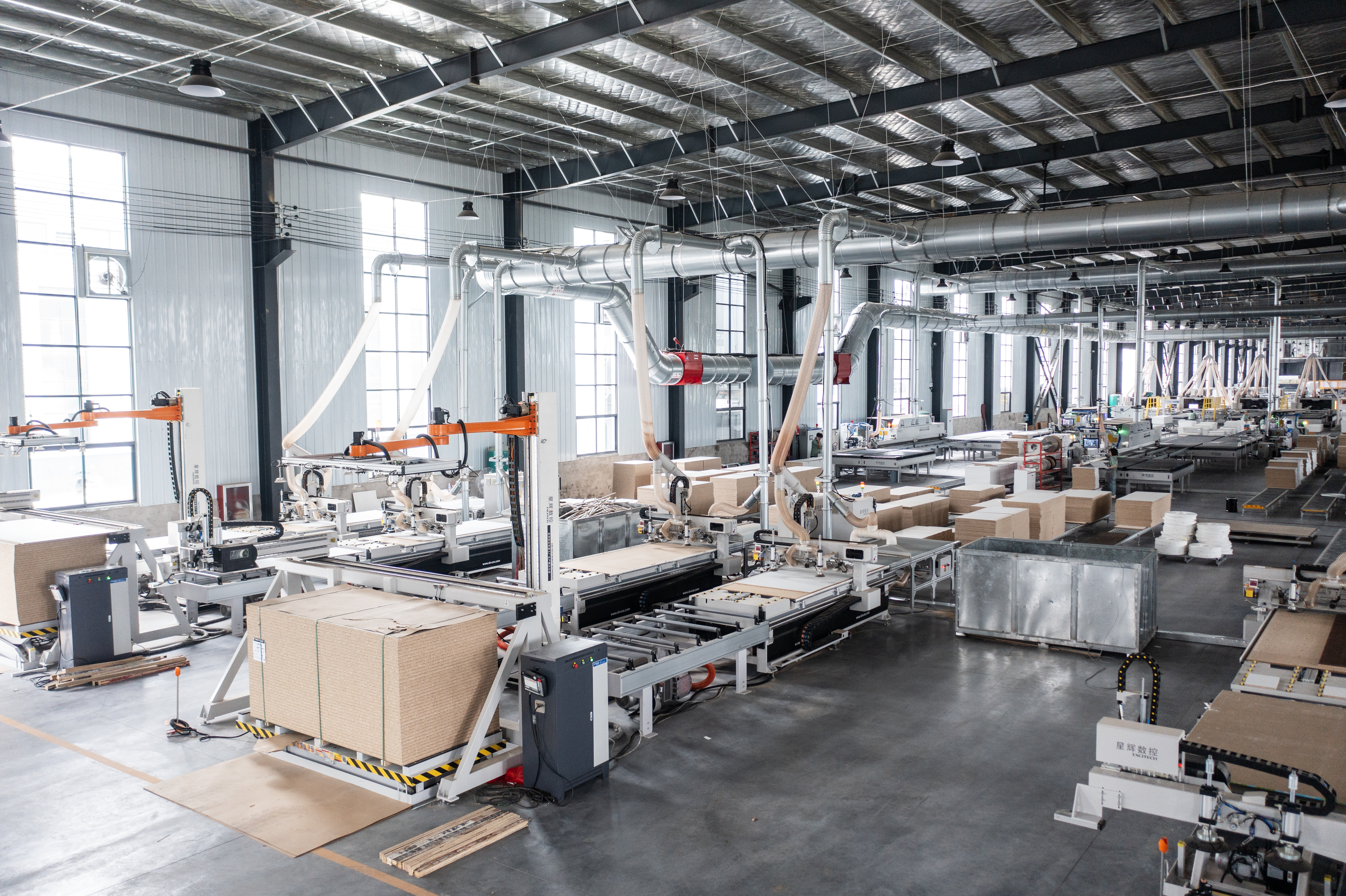 Cutting unit+labeling machine robot feeding 03