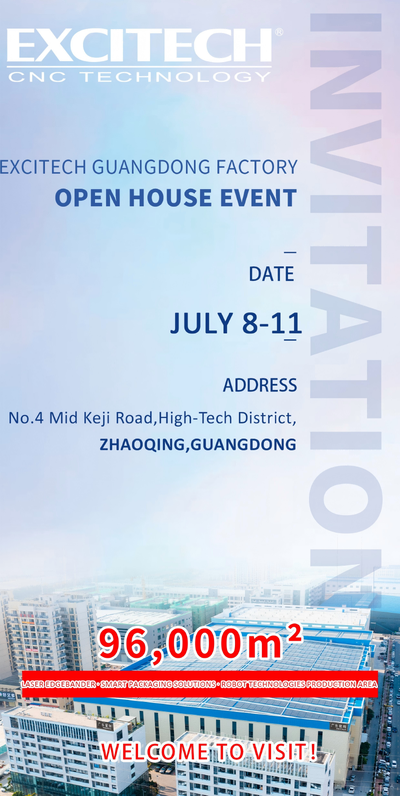 Excitech Guangdong Open Day Invitation